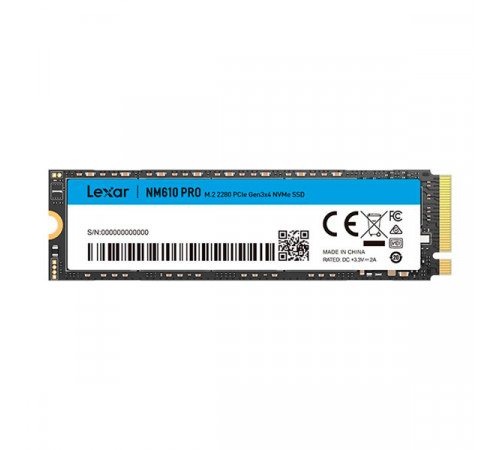 Lexar NM610 PRO 500 GB NVME SSD