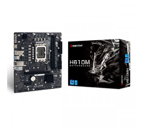 Biostar  H610M DDR4 Motherboard  