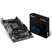 MSI A68HM-E33 V2 FM2 Plus Motherboard