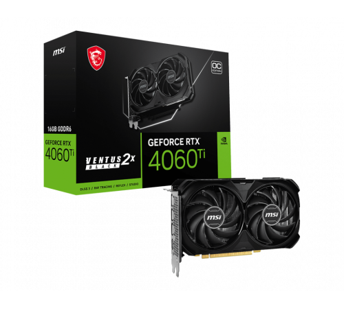 MSI GEFORCE RTX 4060 Ti Ventus 2X 16GB OC