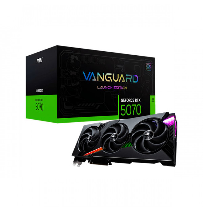 MSI GeForce RTX™ 5070 12G VANGUARD SOC LAUNCH EDITION