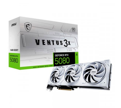 MSI GeForce RTX™ 5080 16G Ventus 3X OC White
