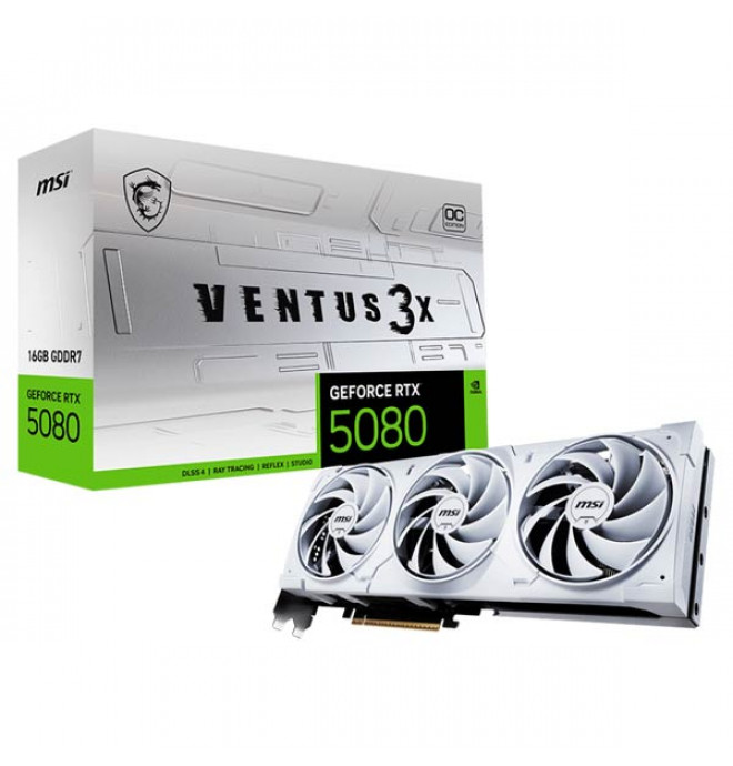 MSI GeForce RTX™ 5080 16G Ventus 3X OC White