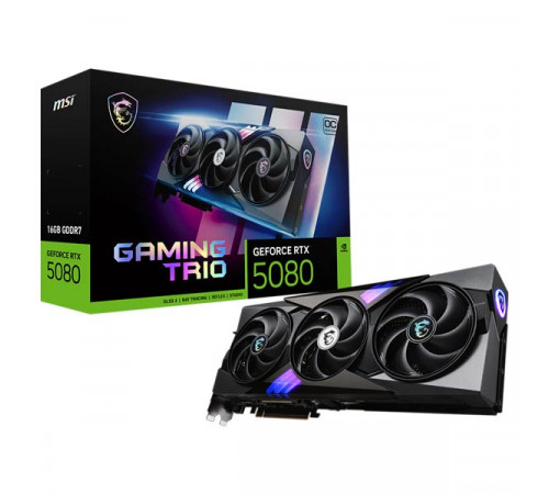 MSI GeForce RTX™ 5080 16GB Gaming Trio OC