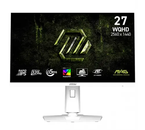 MSI MAG 274QRFW X32 320Hz White Gaming Monitor