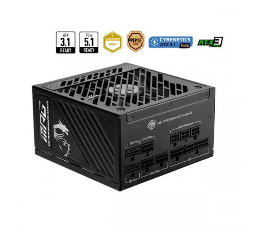 MSI MPG A1000GS PCIE5 Power Supply