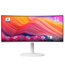 MSI Modern MD342CQPW Curved Business Monitor