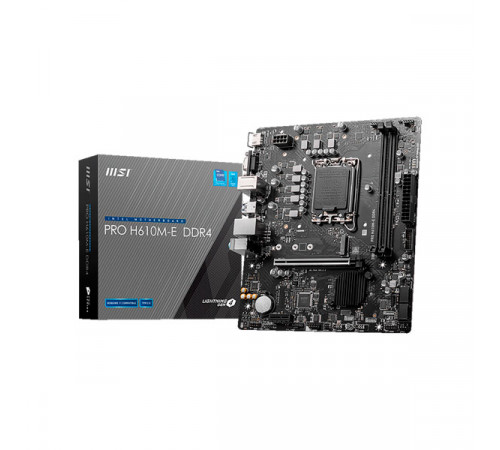 MSI PRO H610M-E DDR4 Motherboard