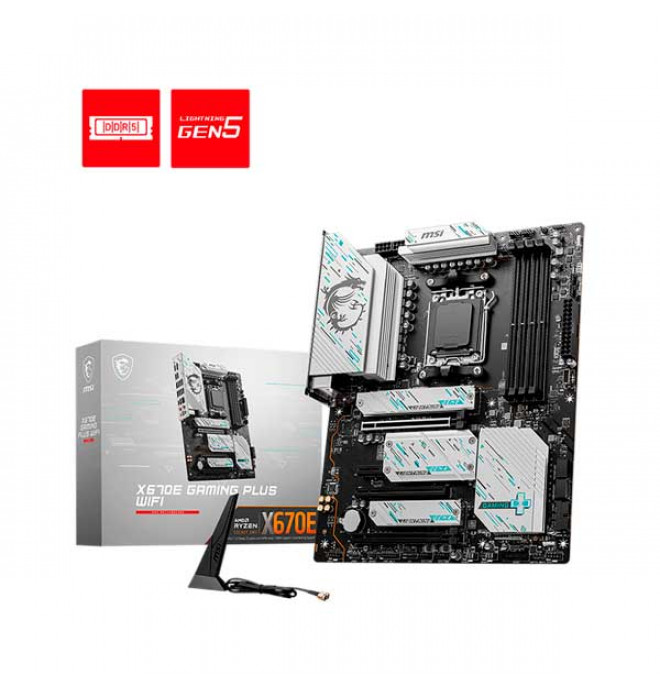 MSI X670E GAMING PLUS WIFI Motherboard
