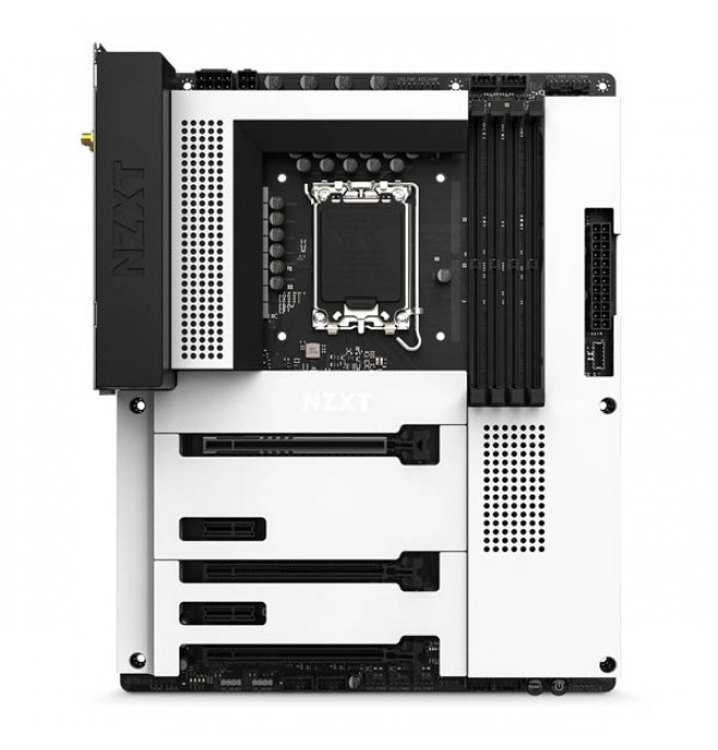NZXT N7 Z790 LGA1700 ATX White Gaming Motherboard