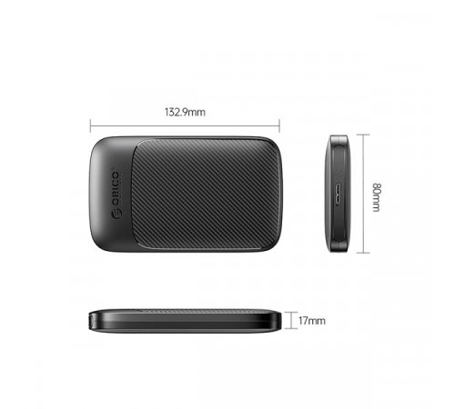 ORICO-2020U3-BK-EP Micro-B Hard Drive External Enclosure
