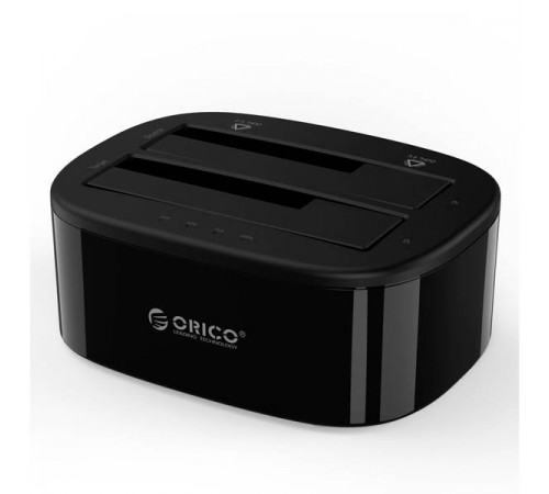 ORICO-6228US3-C-EU-BK-BP 2 Bay USB3.0 1 to 1 Clone Hard Drive Dock