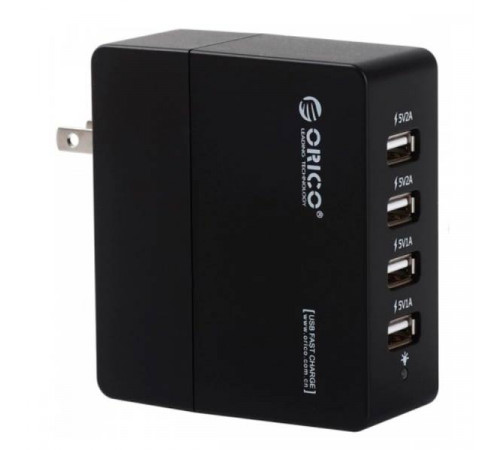 ORICO-DCA-4U-V1-EU-BK USB Wall Charger