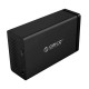 ORICO-NS200RU3-EU-BK-PRO 2-bay HDD Case