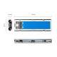 ORICO-TCM2-C3-BK-BP M.2 SATA NVME SSD Enclosure