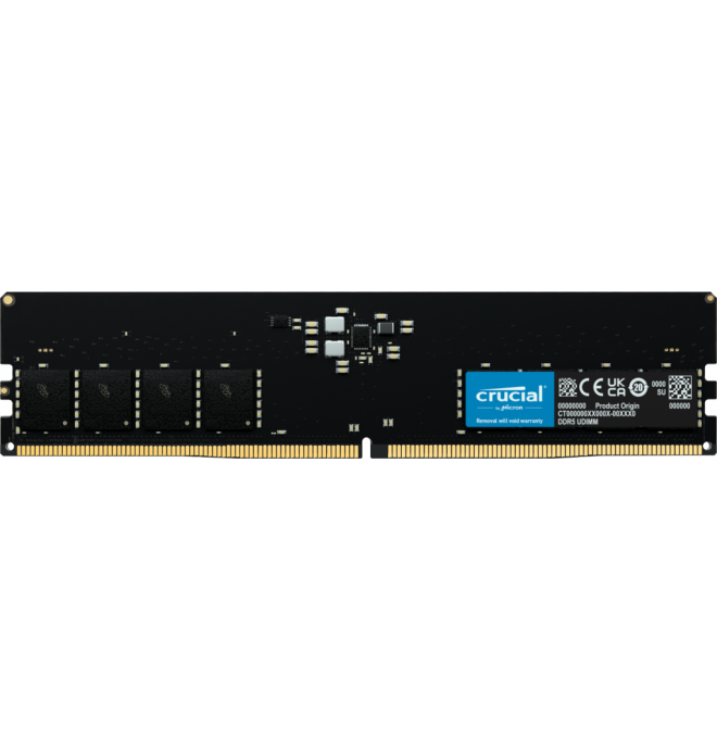 Crucial 16GB DDR5 UDIMM 4800MHz