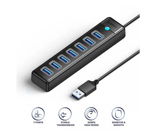 Orico 7 Ports USB3.0 Hub PW7U PW7U-U3