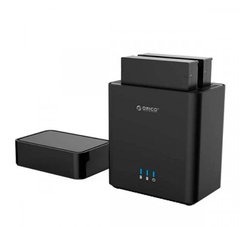 Orico DS200U3-EU-BK-BP 2-Bay Magnetic-type HDD