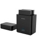Orico DS200U3-EU-BK-BP 2-Bay Magnetic-type HDD