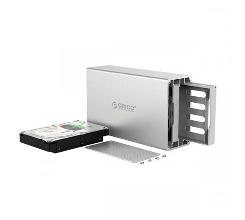 Orico WS200RC3-EU-SV 2-bay HDD Case