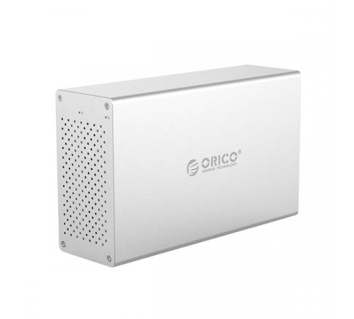 Orico WS200RC3-EU-SV 2-bay HDD Case