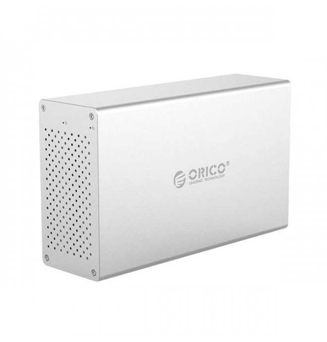 Orico WS200RC3-EU-SV 2-bay HDD Case