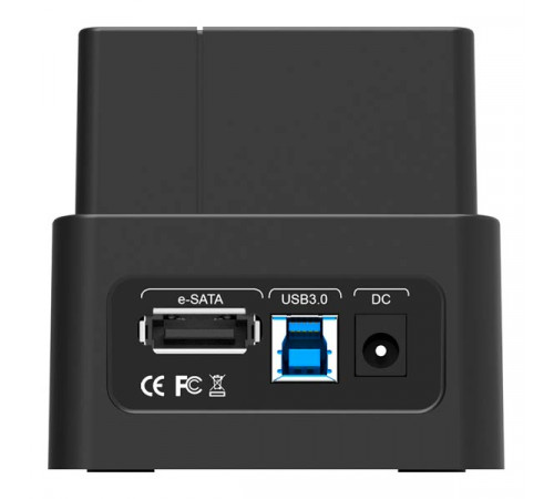 ORICO-6618US3-V1-EU-BK-BP USB3.0 & eSATA Hard Drive Dock