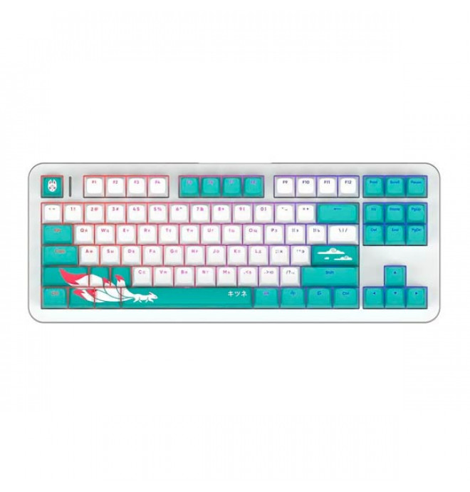 Red Square Alumix TKL Classic Kitsune RSQ-20052 White Klaviatura