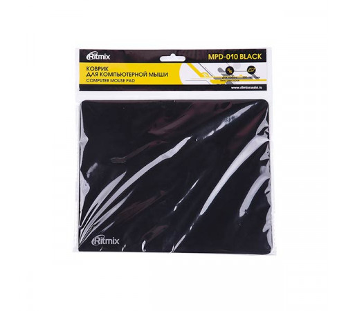 Ritmix MPD-010 Black Mouse Pad