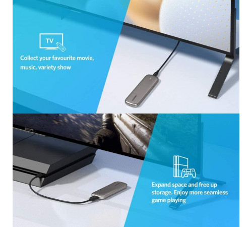 UGREEN CM23 60355 M.2 Portable SSD Enclosure 6Gbps