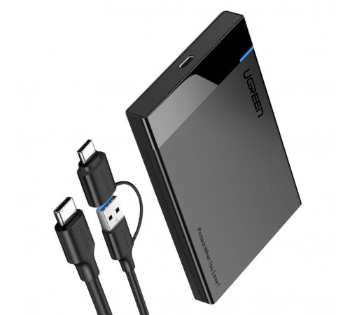UGREEN USB-C 2.5" US221 50743 SSD/HDD Box