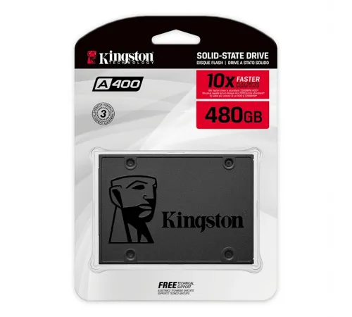 Kingston A400 480GB 2.5” SATA SSD