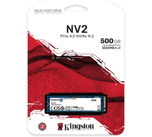 Kingston NV2 500GB SNV2S/500G M.2 SSD