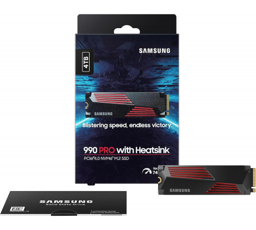 Samsung 990 PRO 4TB PCle 4.0 M.2 NVMe SSD