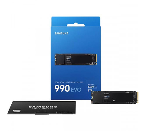 Samsung 990 EVO 2TB Gen4 NVMe M.2 SSD