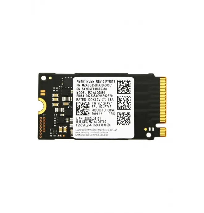Samsung PM991 256GB M.2 NVMe SSD