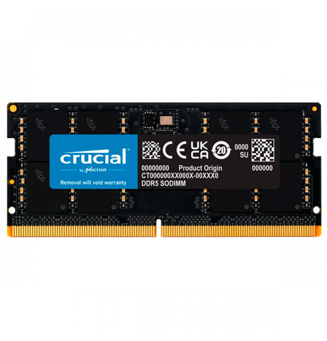 Operativ yaddaş (RAM) Crucial 8GB DDR5 4800MHz SODIMM