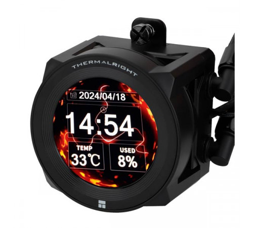 Thermalright Core Vision 360 BLACK ARGB Liquid CPU Cooler 