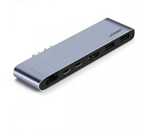 UGREEN CM218 Dual USB-C 6-in-1