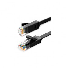 UGREEN Cat 6 UTP Lan Flat Cable 10m (Black) – 50178