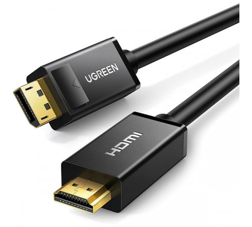 UGREEN DP Male To HDMI Male Cable 3M (Black) DP101 10203