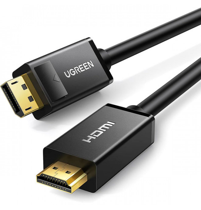 UGREEN DP Male To HDMI Male Cable 3M (Black) DP101 10203