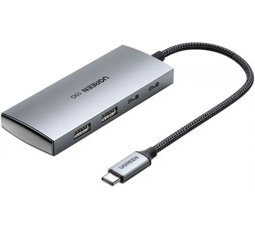 UGREEN USB-C to 2× USB 3.2+2×USB-C Adapter 10G CM480