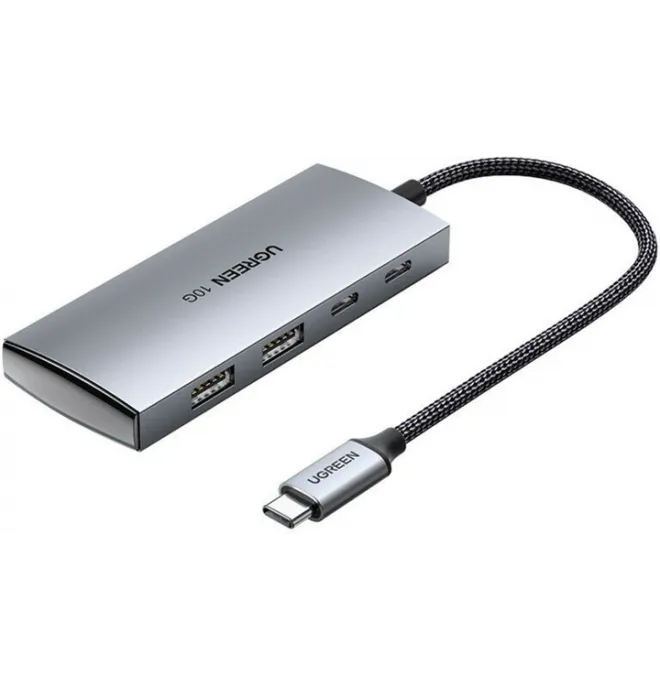 UGREEN USB-C to 2× USB 3.2+2×USB-C Adapter 10G CM480