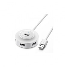 USB hub Ugreen CR106 USB 2.0 Hub 4 Ports White, 1 m