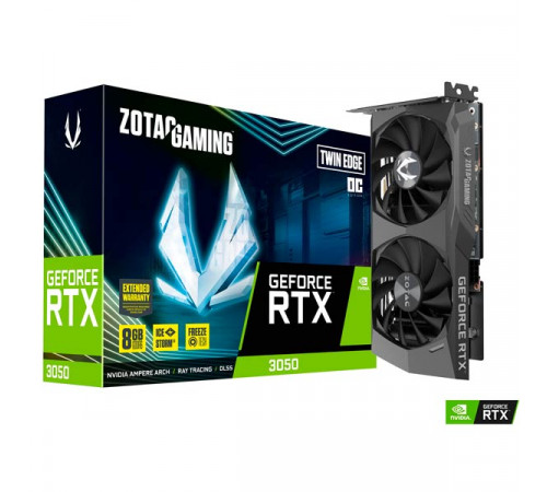 ZOTAC GAMING GeForce RTX 3050 8GB Twin Edge OC