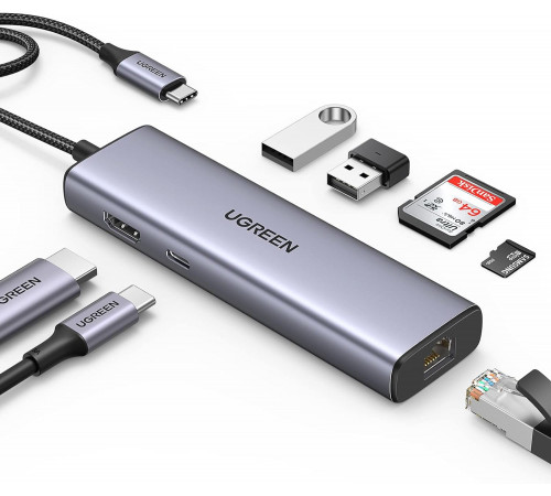 Ugreen 7-in-1 4K HDMI USB-C Hub